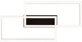 Brilliant - LED stropné svietidlo JORVIC LED/21W/230V 29x60 cm čierna