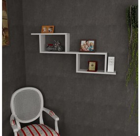 Nástenná polica SELENE 45x101,4 cm biela