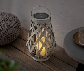 Solárny lampáš, pletený