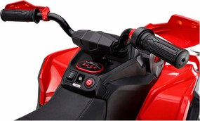 LEAN CARS Štvorkolka na akumulátor XW-08 4x4 45 W červená
