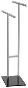 WENKO 25389100 - Stojan na uteráky LAVA 50x81,5 cm nerez/strieborná/čierna