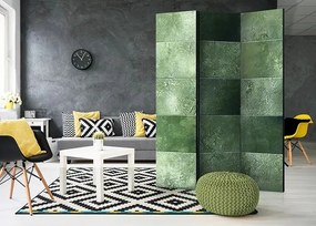 Paraván - Green Puzzle [Room Dividers] Veľkosť: 135x172, Verzia: Obojstranný