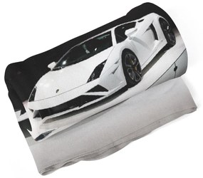 Sablio Deka Biele Lamborghini 2 - 190x140 cm