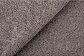 Sivý modul pohovky z textílie buklé (variabilný) Roxy – Scandic