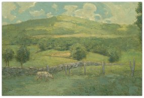 Obraz - Julian Alden Weir, Obweebetuck, reprodukcia (90x60 cm)