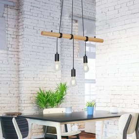 Briloner 4015035 - Luster na lanku 3xE27/25W/230V