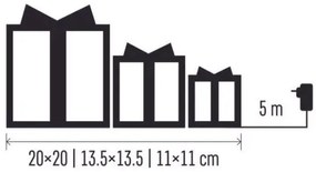 LED Vianočná dekorácia LED/2,25W/230V teplá biela