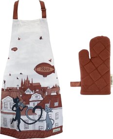 GiftyCity Detská zástera a chňapka , Mačky