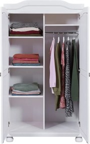 Šatníková skriňa Hedda, bielena borovica