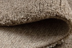 Koberec DUNE WOOL 497 01 TM620 hnedý