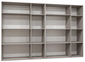 Šatníková skriňa 300 cm Alice 3 (kašmír + čierna). Akcia -20%. Vlastná spoľahlivá doprava až k Vám domov. 1126253