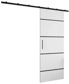 Posuvné dvere 80 cm Zodiac IV (biela matná). Vlastná spoľahlivá doprava až k Vám domov. 1074257