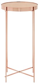 Okrúhly odkladací stolík so sklenenou doskou ø 33 cm Allure – Premier Housewares