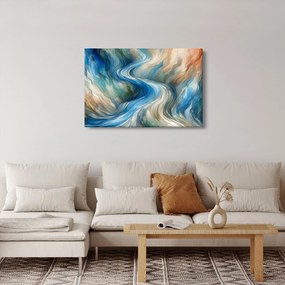 Obraz - Abstraktný prúd (90x60 cm)