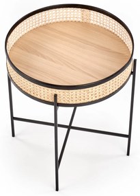 Ratanový konferenčný stolík LANIPA 50x55 cm
