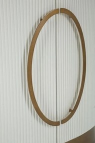 Komoda Tolosa 79 cm biela/jaseň