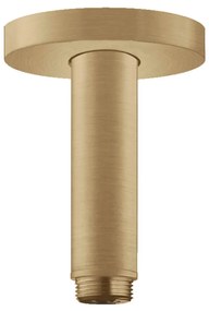Hansgrohe Hansgrohe, prívod od stropu S 100 mm, kartáčovaný bronz, HAN-27393140