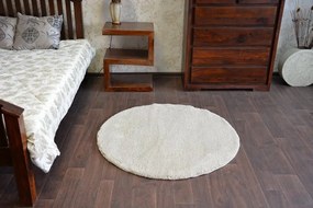 Okrúhly koberec SHAGGY MICRO karamel Veľkosť: kruh 120 cm