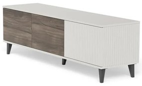 TV skrinka Random 150 cm kašmír/orech