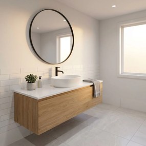 Rea Amelia, umývadlo na dosku 480x345x135 mm, biela lesklá, REA-U0416