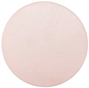 Kúpeľňový koberček Miami Viscose ružový kruh