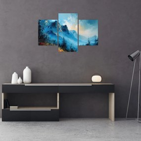 Obraz - Maľba hôr (90x60 cm)