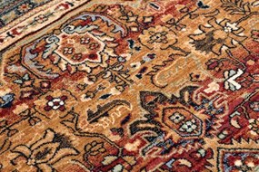 Koberec KESHAN Ornament orientálny 7518/53528 béž / granát