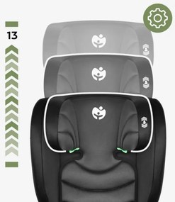 Autosedačka Joy 20 čierna / sivá