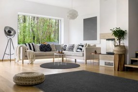 Koberec kruh LATIO 71351100 sivý