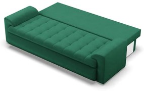 Trojmiestna rozkladacia sedačka FORESTA Kronos fľaškovo zelená