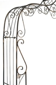 Oblúk na ruže Wine - Bronzová