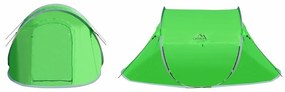 Cattara Stan pre 2 osoby Bovec zelená, 245 x 145 x 95 cm