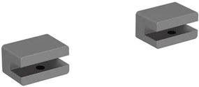 Úchyty pre poličku SAT X-Way vo farbe PVD gun metal SATDXWW1GM