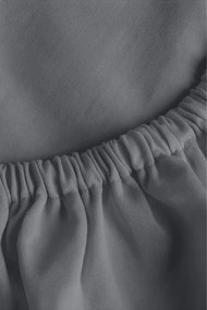 Plachta s gumičkou JERSEY sivá 180 g/m² Rozmer: 90x200x30 cm