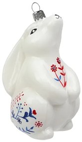 Zajačik ušiačik s folklórnym dekorom