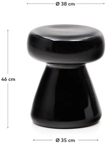 Okrúhly odkladací stolík ø 38 cm Manya – Kave Home