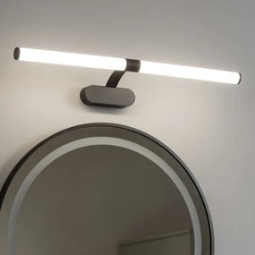 Brilagi - Kúpeľňové zrkadlové osvetlenie TUBEO LED/8W/230V 60 cm IP44 čierna