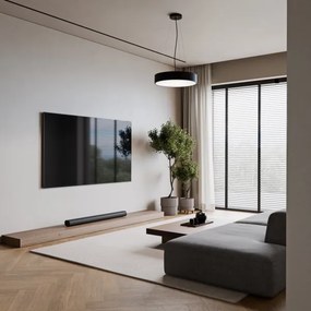 Luster na lanku CLEO 3xE27/24W/230V pr. 40 cm čierna