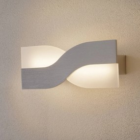 Nástenné LED svietidlo Riace 30 cm, hliník