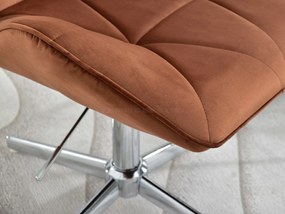 Kreslo Velma S (medená + chrómová). Akcia -19%. Vlastná spoľahlivá doprava až k Vám domov. 1110474