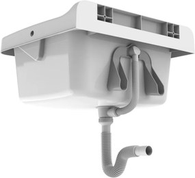 BAMA Plastové umývadlo so sifónom