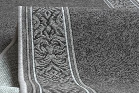 Protišmykový behúň ST.TROPEZ 94 sivý, rám - Výpredaj