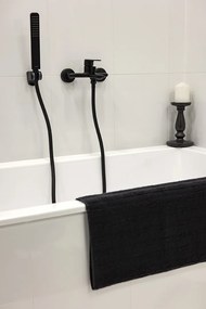 Kuchinox ARES, ručná bodová sprchová súprava, čierna matná, LAV-NKS_70AD