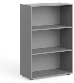 Stredná skriňa Manager 79,9 x 40,4 x 119,5 cm, sivá