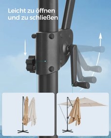 Záhradný slnečník GPU057K01
