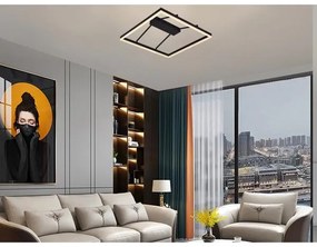 LED Stlmiteľný prisadený luster LED/55W/230V 3000-6500K + diaľkové ovládanie