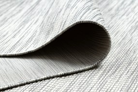 Šnúrkový koberec SIZAL PATIO 2778 Plocho tkaný, sivý