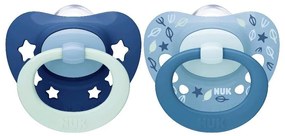 Dojčenský cumlík  NUK Signature 6-18m 2ks chlapec, vel. 6-18 m