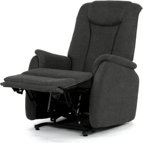 Polohovacie kreslo sivé, elektrické TV-L8963 GREY2