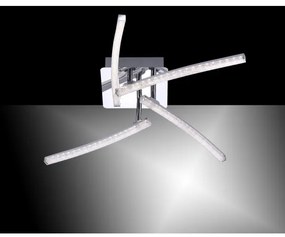 Leuchten Direkt 11291-17 - LED Prisadený luster SIMON 4xLED/3W/230V lesklý chróm